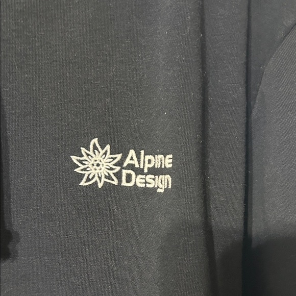 Alpine Design Black Hoodie - Picture 3 of 4